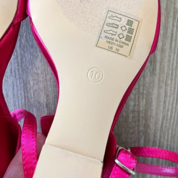 Womens Fashion Nova Pink Maliah Wedges - 10 - Picture 4 of 8